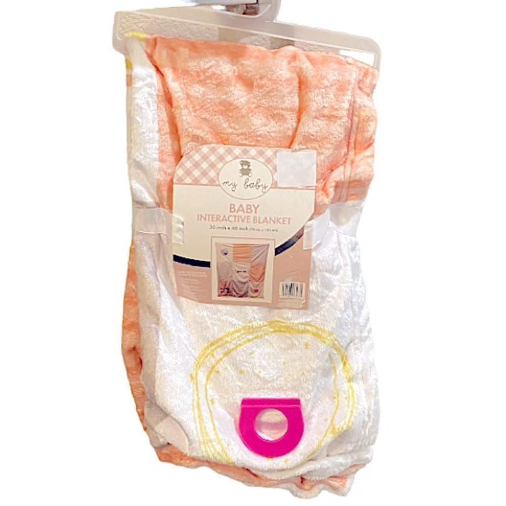 My Baby Interactive Sensory Blanket 30in x 40in Cozy
